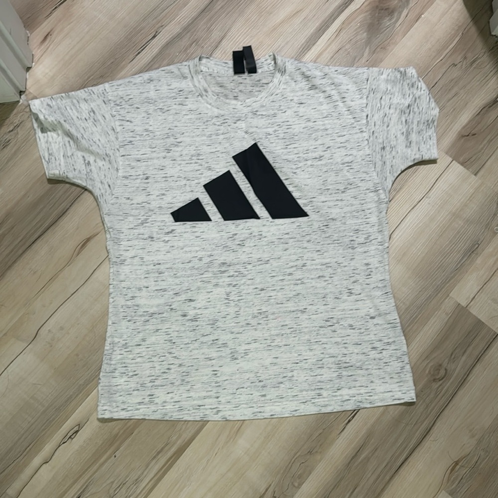 Womens Adidas Medium Cropped T-Shirt